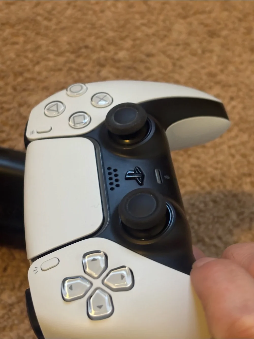 Sony PS5 DualSense Wireless Controllers - Black and White Set of 3